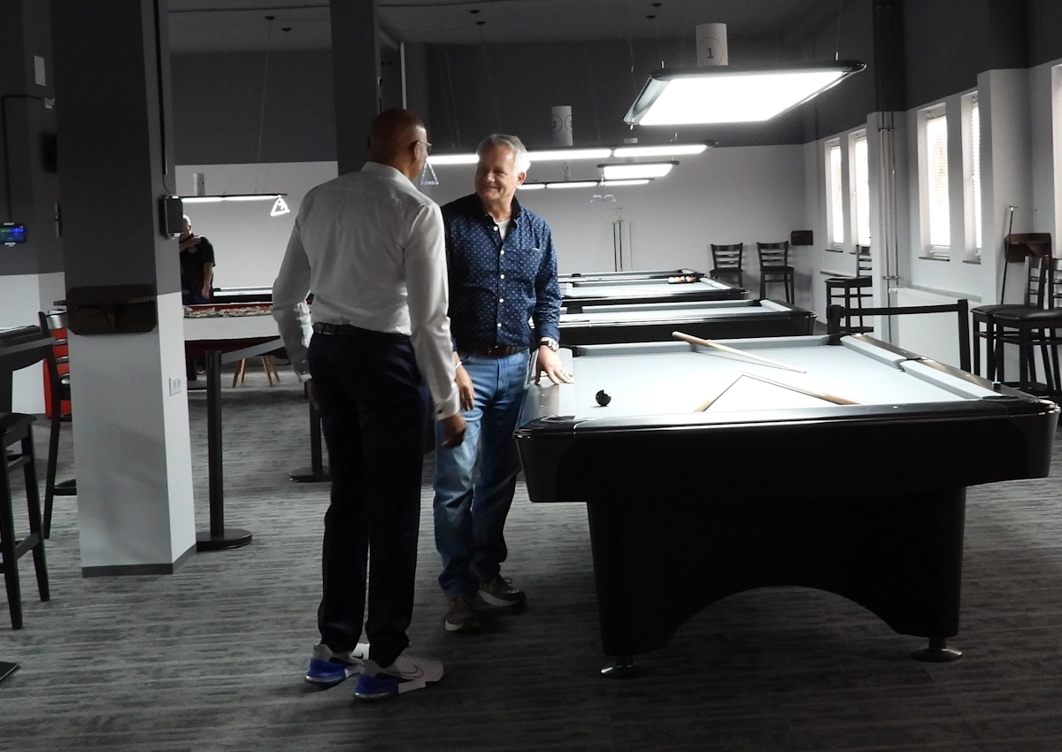 Edgar + Ralph bei den Vorbereitungen