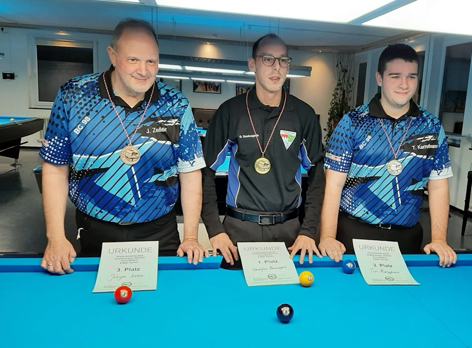 Georgios Doulougeris - 1. Platz 8-Ball Kreismeisterschaft