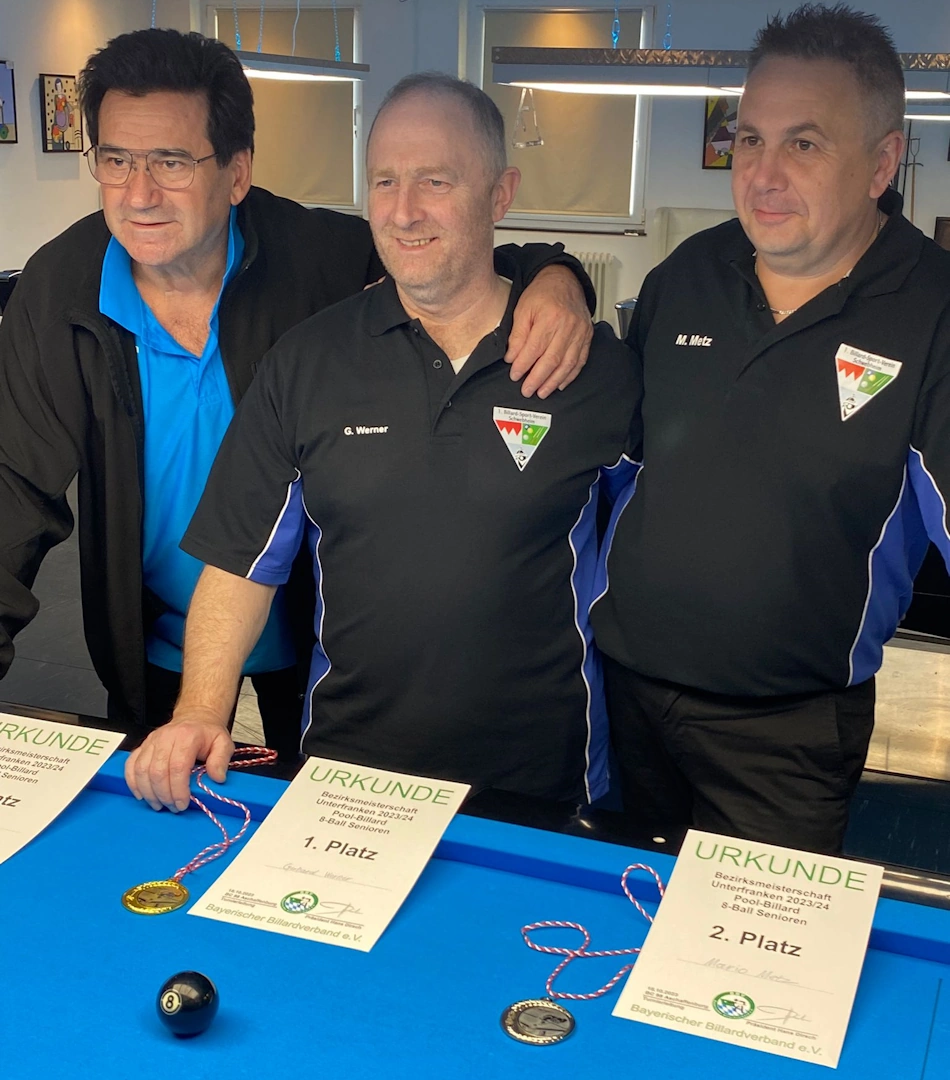 8-Ball Bezirksmeister Senioren 2023