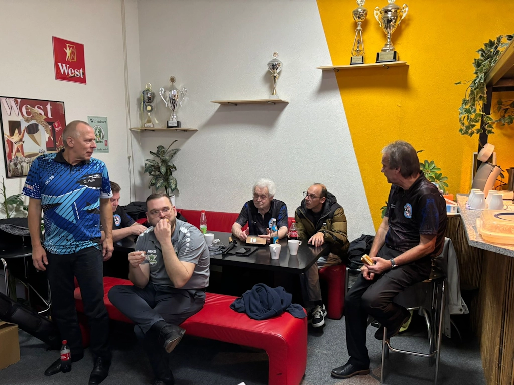 Kreismeisterschaft 9-Ball 2025 - verdiente Pause
