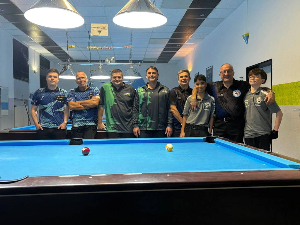 Kreismeisterschaft 9-Ball 2025 - Teilnehmer Finalrunde