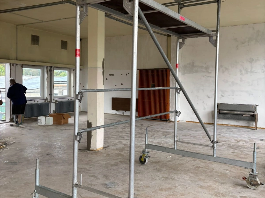 Renovierungsarbeiten Vereinsheim