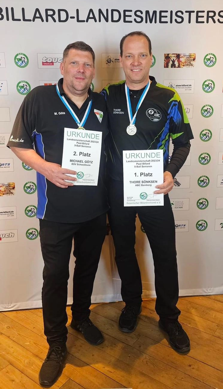 Bayerische Meisterschaft 9-Ball Senioren 2024