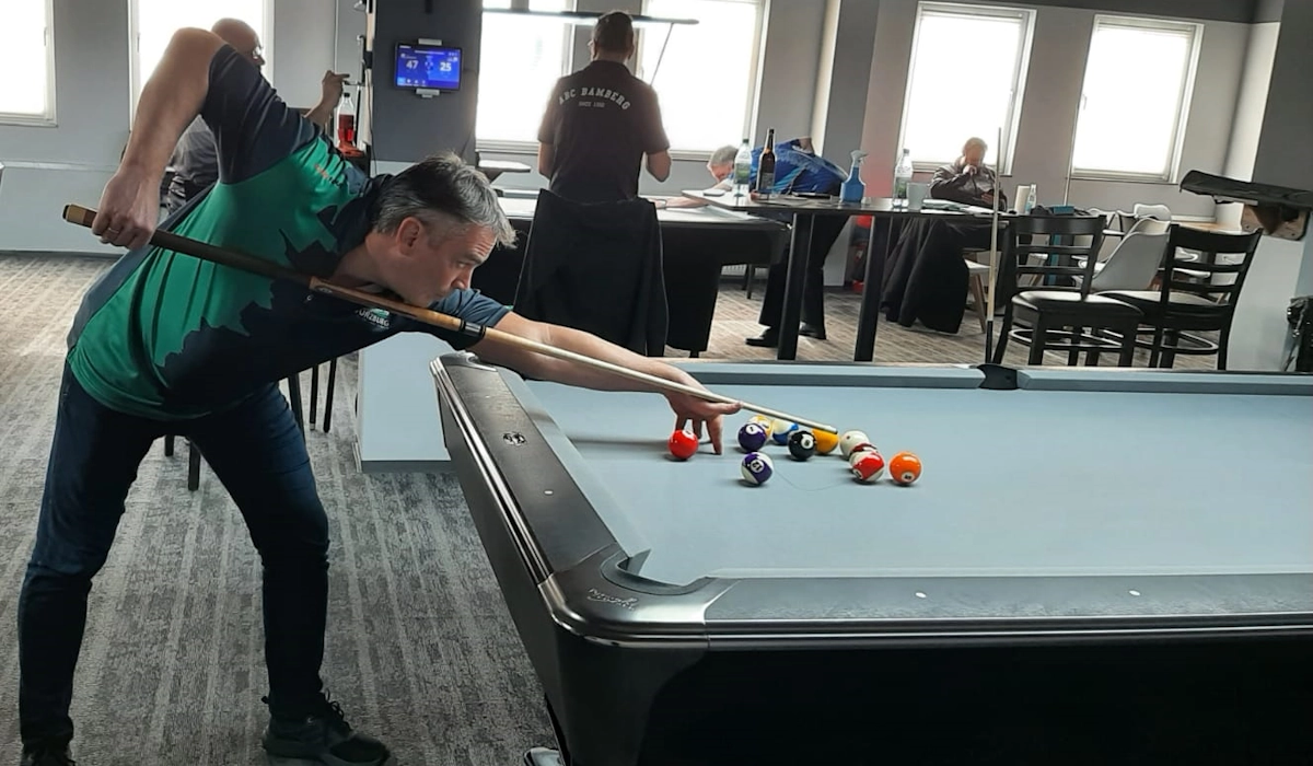 Bezirksmeisterschaft Nordbayern 14.1 endlos M45 - Gruppenphase