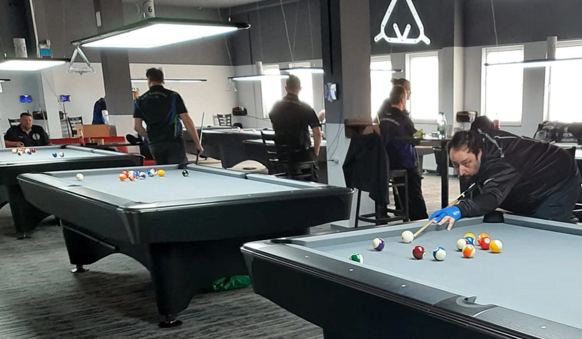 Bezirksmeisterschaft Nordbayern 14.1 endlos M45 - Gruppenphase