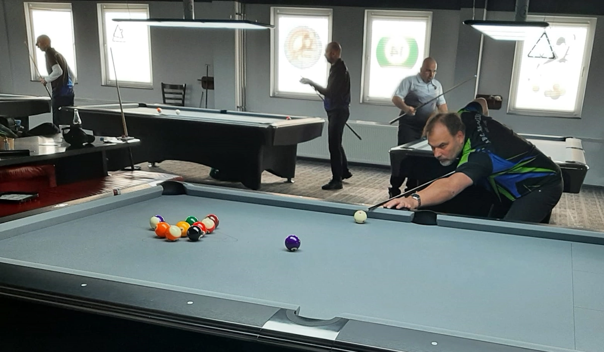 Bezirksmeisterschaft Nordbayern 14.1 endlos M45 - Gruppenphase