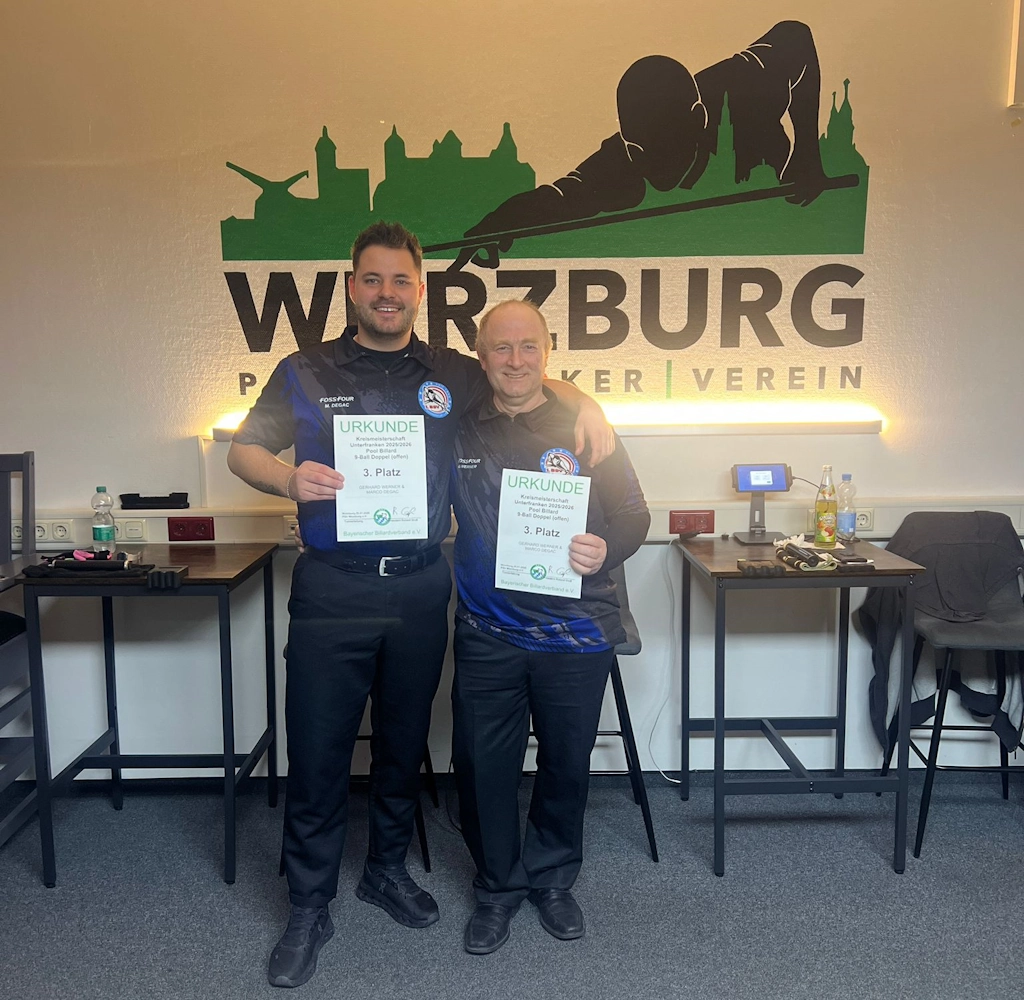 Kreismeisterschaft Unterfranken Vereinsdoppel