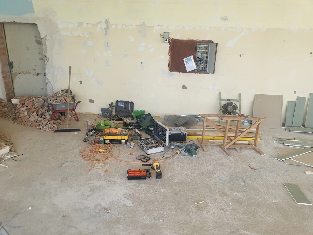 Renovierung Vereinsheim