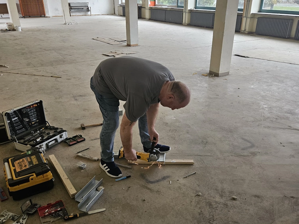 Renovierung Vereinsheim Start