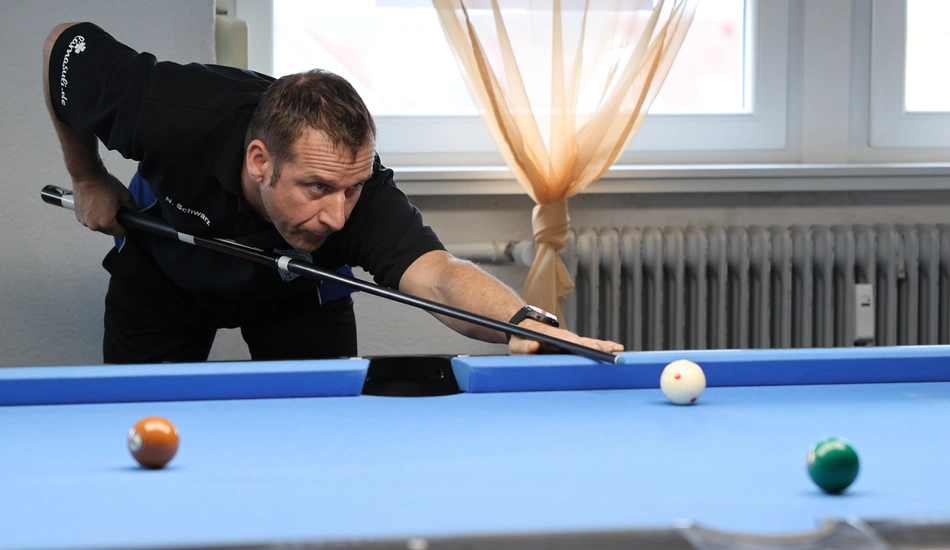 Nick Schwarz Finalist 10-Ball-BM Senioren