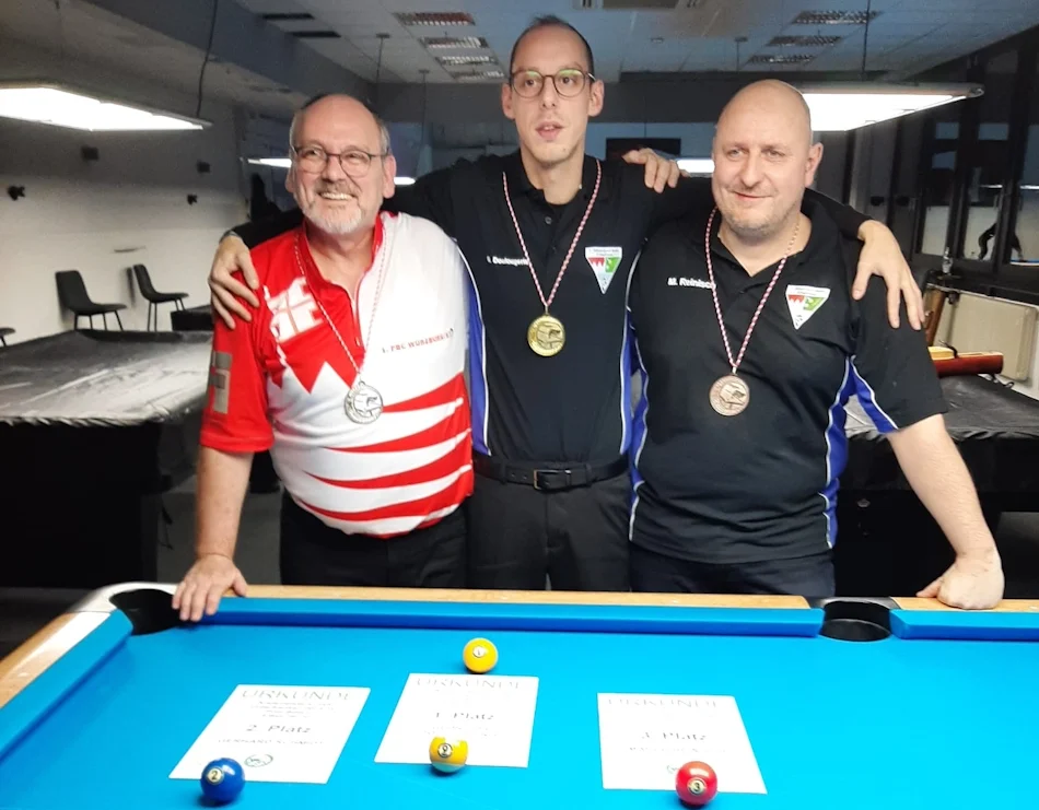 Sieger der 9-Ball KM Unterfranken 2024
